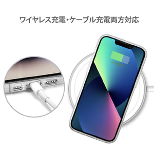 abbi FRIENDS iPhone 14 Pro用ターチャンソフトクリアケース [公式ライセンス品] 魚とターチャン ABF24245I14P-イメージ10