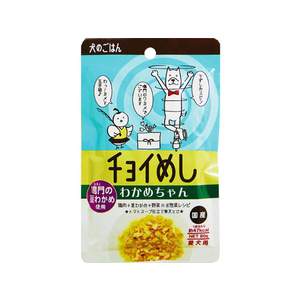 わんわん チョイめし わかめちゃん 80g FC84193-イメージ1