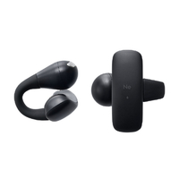ラディウス Open-ear True Wireless Earphones ブラック HP-H10BTK