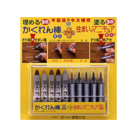 建築の友 かくれん棒ミニ5色+住まいのマニキュアミニミニ5色セット FC33851-AM-30
