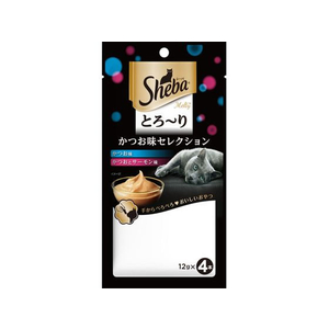 マースジャパン シーバ とろーりメルティ かつお味セレクション 12g×4本 FC573NP-イメージ1