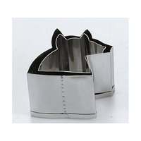 江部松商事 18-8 手造抜型 十二支 2Pcs うし FC453LH-3095400