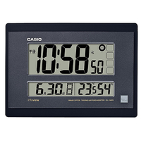 エディオンネットショップ カシオ Idl140kj1bjr 置き掛け兼用電波時計 Keyword Clock ブラック