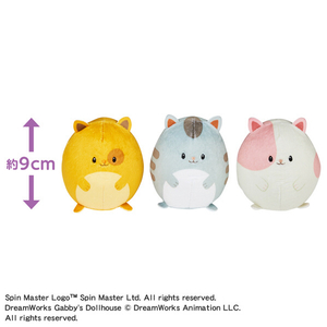 タカラトミー ギャビーのドールハウス ハムスターネコちゃん なかよしぬいぐるみセット ｷﾞﾔﾋﾞ-ﾊﾑｽﾀ-ﾈｺﾁﾔﾝﾅｶﾖｼｾﾂﾄ-イメージ3