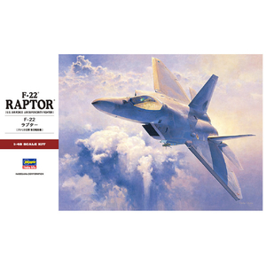 ハセガワ 1/48 F-22 ラプター H48ﾋPT45F22ﾗﾌﾟﾀ-イメージ1
