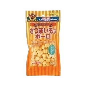 ドギーマンハヤシ さつまいも入りボーロ 60g ｻﾂﾏｲﾓｲﾘﾎﾞ-ﾛ60G-イメージ1