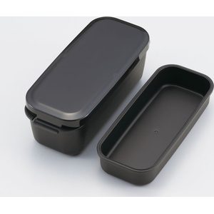 スケーター ラク洗 2段 ランチボックス 930mL コールブラック FCJ350L-PALB10-イメージ4