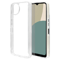 ラスタバナナ AQUOS wish4(SH-52E/A402SH)用ハイブリッドケース TPU×PC クリア 8018AW4HPCL