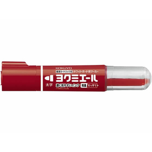コクヨ ホワイトボード用マーカー(ヨクミエール)直液カートリッジ式 太字 赤 F892225-PM-B503R-イメージ1