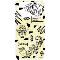 グルマンディーズ iPhone 14/14 Pro/13/13 Pro/12/12 Pro用耐衝撃ケース SHOWCASE+ ミニオンズ フリー MINI-381B