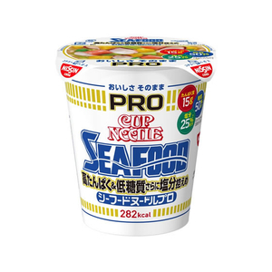 日清食品 カップヌードルPRO 高蛋白低糖質塩分控えめ シーフード FCG505V-イメージ1