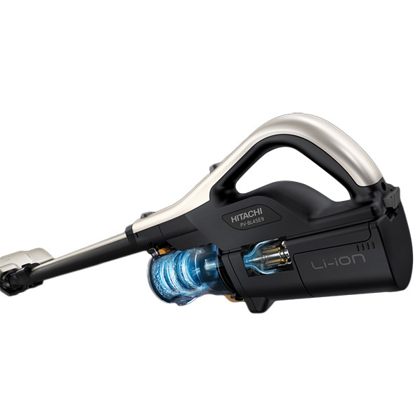 日立 サイクロン式コードレススティッククリーナー オリジナル パワかるスティック シャンパンゴールド PV-BL45E9 N 延長パイプ パワフル PV ヘッド 4kg ハンディブラシ すき間用吸口 標準質量は本体 電池の合計質量です ごみくっきりライト スマートヘッド また スティックスタンド 0cm