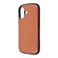 レイアウト iPhone 16用Like standard ProCa 耐衝撃 バンパー 超厚ハイブリッドケース テラコッタ RT-P46AC3/TR
