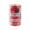 ニトムズ ビニルテープ No.21 赤 19mm×10 m 5巻パック FC012PA-J2531