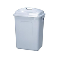 矢崎化工 ポリペール角型 蓋付 465×355×655 ライトグレー FCF782W-KL-60