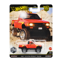 マテル JBK73 ホットウィール カーカルチャー オフロード 1987 トヨタ ピックアップトラック HWCC1987ﾄﾖﾀﾋﾟﾂｸｱﾂﾌﾟﾄﾗﾂｸRD