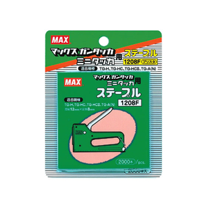 マックス F852235-1208F ステープラー針 MS92639 2000本入 |エディオン