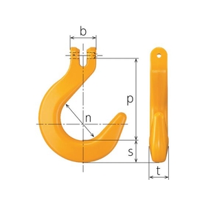 キトー チェンスリング カナグ部材(ピンタイプ) ファンドリフックVSF 荷重1.5t 1.57 FC722GV-1371757-イメージ2