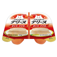 いなばペットフード ツインカップ テリーヌ まぐろ・ささみ 35ｇ×2 ﾂｲﾝｶﾂﾌﾟﾃﾘ-ﾇﾏｸﾞﾛｻｻﾐ35GX2