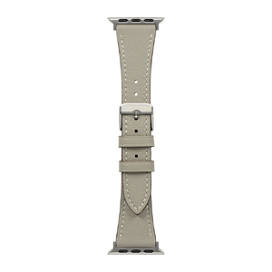 オウルテック Apple Watch (38/40/41mm)用スリムイタリアンレザーバンド mignonne グレージュ OWL-MINAWBS01-GG-イメージ1