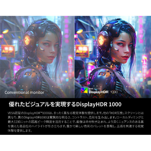 AOC ゲーミング液晶ディスプレイ 27型/2560×1440/HDMI、DisplayPort/ブラック/スピーカー：なし/240Hz ブラック Q27G4ZMN/11-イメージ5