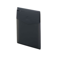 リヒトラブ SOERU スリムドキュメントファイル タテ型 ブラック FCC8886-A8710-24