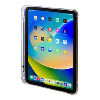 サンワサプライ 第10世代 iPad 10．9インチ用ペン収納ポケット付きクリアカバー クリア PDA-IPAD1918CL