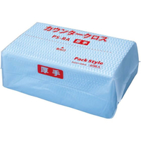パックスタイル カウンタークロス ダスター 厚 青 60枚 FC072SH-00520391