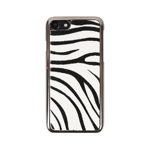 GAZE iPhone SE(第3世代)/SE(第2世代)/8/7用ケース Zebra Calf Hair Bar GZ10246I7S-イメージ1