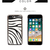 GAZE iPhone SE(第3世代)/SE(第2世代)/8/7用ケース Zebra Calf Hair Bar GZ10246I7S-イメージ7