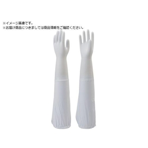 SHOWA/腕カバー付手袋薄手 No240 ホワイト Mサイズ NO240-MW FCA843R-3547761-イメージ1
