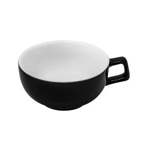 WPM ラテカップ(240ml 8oz) ブラック CUP240(BK)-イメージ1