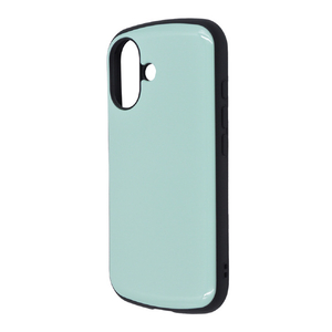 レイアウト iPhone 16用Like standard ProCa 耐衝撃 バンパー 超厚ハイブリッドケース ミントグリーン RT-P46AC3/MG-イメージ1