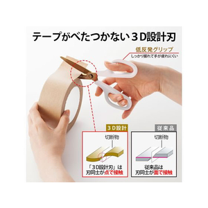 プラス はさみ フィットカットカーブ プレミアムチタン アイボリー SC-175STN FCT7822-35-654SC-175STN-イメージ7