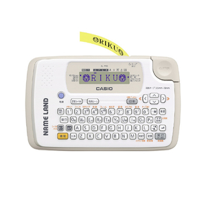 カシオ ラベルライター NAME LAND ベージュ KL-P50-BE カシオ ラベルライター NAME LAND ベージュ KL-P50-BE