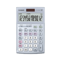 カシオ 本格実務電卓 ジャスト型 ブルー JS-20WKD-BU-N