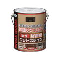 アサヒペン 油性強着色ウッドステイン 1.6L ブラック FC982NU