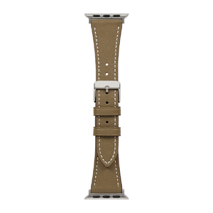 オウルテック Apple Watch (38/40/41mm)用スリムイタリアンレザーバンド mignonne トープ OWL-MINAWBS01-TP-イメージ1
