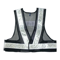 小野商事 安全ベストショート丈 5cm 紺×銀 NO.762 FCF517S-65-0308-57