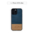 Man & Wood iPhone 13 Pro Max用天然木ケース Denim I21247I13PM-イメージ8