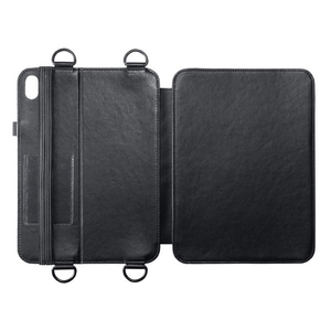 サンワサプライ iPad 10．9インチ(第10世代)用スタンド機能付きショルダーベルトケース ブラック PDA-IPAD1912BK-イメージ7