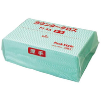 パックスタイル カウンタークロス ダスター 厚 緑 60枚 FC073SH-00520392