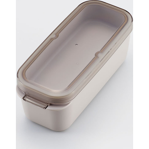 スケーター ラク洗 2段 ランチボックス 930mL サンドホワイト FCJ351L-PALB10-イメージ2