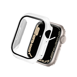 クールモバイルカンパニー Apple Watch Series 7(41mm)用フルカバーケース ホワイト AWPC41-WH-イメージ1