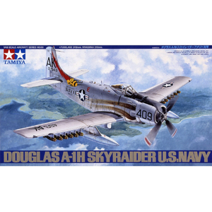 タミヤ 1/48 傑作機シリーズ No．58 ダグラス A-1H スカイレイダー アメリカ海軍 T48ﾋ58ｽｶｲﾚｲﾀN-イメージ2