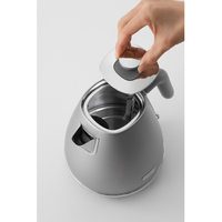 デロンギ　DeLonghi 電気ケトル グレー　KBIN1200J-S ディスティンタコレクション デロンギ ディスティンタ・ペルラ