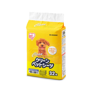 アイリスオーヤマ クリーン ペットシーツ ダブルワイド 32枚 F384645-ES-N32DW-イメージ1