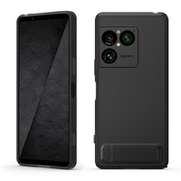 ラスタバナナ XPERIA 1 VIII用 STYLE COVER WITH STAND SONY グラファイトブラック XQZ-CBGE/BJPCX