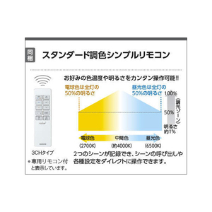 KOIZUMI ～8畳用 LEDシーリングライト BH200870K-イメージ3