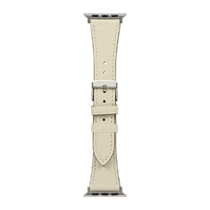 オウルテック Apple Watch (38/40/41mm)用スリムイタリアンレザーバンド mignonne エクリュ OWL-MINAWBS01-WH-イメージ1